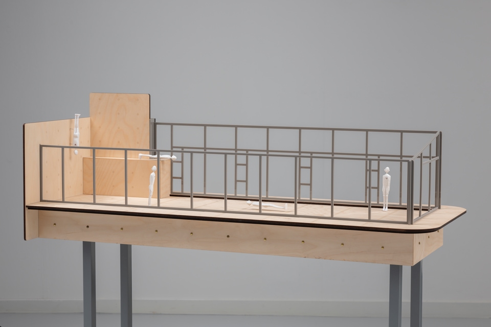  Maquette Reis, beeld lichthof