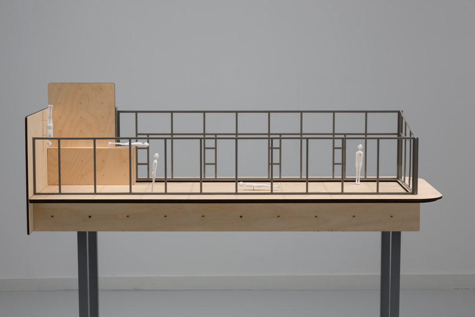  Maquette Reis, beeld lichthof